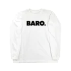 おもしろいTシャツ屋さんのBARO.　バーロー　馬鹿野郎　コナン Long Sleeve T-Shirt