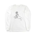 ロマンティック物語の薔薇の花言葉 Long Sleeve T-Shirt