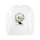 クロネコDay'sのBLACK CAT STREET flower ant  T-shirt ロングスリーブTシャツ