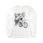 nidan-illustrationの"SLOW STARTER" Long Sleeve T-Shirt