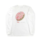 Sweet-Tのトラ柄ドーナツジャンキー ロングスリーブTシャツ