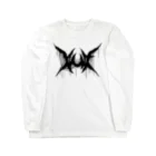 HachijuhachiのDECAY BLACK Long Sleeve T-Shirt