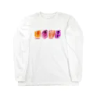 chack_chackのLOVE ロングスリーブTシャツ