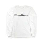 puikkoの軍艦　大和（グレー） Long Sleeve T-Shirt