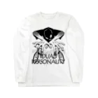 nidan-illustrationの"DUAL PERSONALITY"(B&W) #1 Long Sleeve T-Shirt