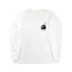 NORA-SAUNAの【絵柄小さめ】いつも心にNORA-SAUNA Long Sleeve T-Shirt