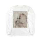 ポメラニアンのむめものすやすやポメラニアンむめも Long Sleeve T-Shirt