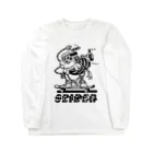 nidan-illustrationの"SPIDER SLIDER" ロングスリーブTシャツ