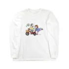 Kibichuuのはととうーじろ〜自転車 Long Sleeve T-Shirt