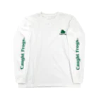 Caught Frogs®︎のバックプリント　ロンT Long Sleeve T-Shirt