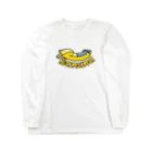 yuccoloのレースアップバナナ Long Sleeve T-Shirt