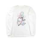 774／nanashiの薔薇と縄 Long Sleeve T-Shirt