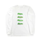 kitaooji shop SUZURI店のいもむしにっき　あげはちょう Long Sleeve T-Shirt