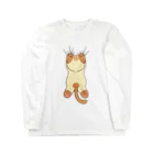 アオフジマキの猫ひっついてます Long Sleeve T-Shirt