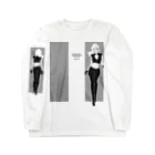 MicaPix/SUZURI店のZipper&Girl Long Sleeve T-Shirt