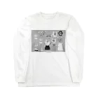 flower and bayerのpaper doll "flower" Long Sleeve T-Shirt