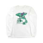 イラスト MONYAAT のオレサマガエル Long Sleeve T-Shirt