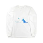 にこ＋の猫と蝶 Long Sleeve T-Shirt