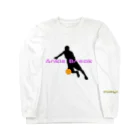 FreeStyleのAnkle Break  バスケロゴ Long Sleeve T-Shirt