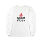 GOODVIBES_ORIGINALのGOODVIBESロゴ Long Sleeve T-Shirt