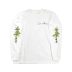 coco70のcannabis L/S T-shirt by coco70 ロングスリーブTシャツ
