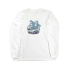 サメ わりとおもいのサメがたくさんトラックに Long Sleeve T-Shirt