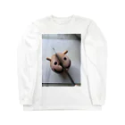 チワワハウスの切られる寸前のパンon the まな板 Long Sleeve T-Shirt