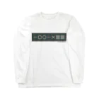 メガネカケルのメガネカケル ロゴT Long Sleeve T-Shirt