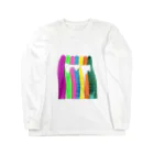 アートの髭 公式SHOPのFriends Long Sleeve T-Shirt