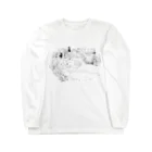 着る絵のラッコの〇フィーリア Long Sleeve T-Shirt