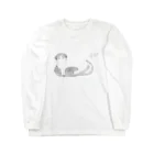 Su1-ka2のスコティッシュフォールド(猫) Long Sleeve T-Shirt