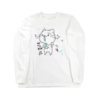 とらねこカフェの花粉症 ロングスリーブTシャツ