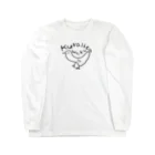 kuralica WAKUWAKU storeのぴょん吉／黒 Long Sleeve T-Shirt