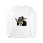 ホワホワのコラージュ Long Sleeve T-Shirt