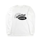 Basketball DinerのBasketball Diner ロゴ黒 Long Sleeve T-Shirt