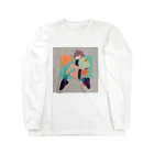 色田/SHIKIDAのらしく Long Sleeve T-Shirt