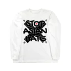 Shop-TのSTOP ASIAN HATE❌ ロングスリーブTシャツ