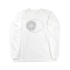 cosmicatiromの太陽系の衛星 Long Sleeve T-Shirt