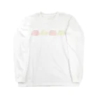 cotton-berry-pancakeのババロア ロングスリーブTシャツ