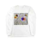 HIDEYUKITKENAKA411のスカルインny カラー Long Sleeve T-Shirt