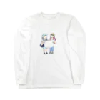 amenoasa(雨の朝)の地図 Long Sleeve T-Shirt