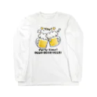 イラスト MONYAAT のBEER!BEER!BEER! A Long Sleeve T-Shirt