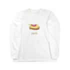 mob shopの【ささやかpeaceシリーズ】イチジクリコッタチーズ Long Sleeve T-Shirt