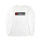 kesuida recordのxvideos黒基調。背面プリントなし ロングスリーブTシャツ