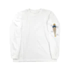 キッズモード某の麦わらの青年にアイテムロゴをそえて Long Sleeve T-Shirt