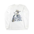 nidan-illustrationの"BITE the HILL" ロングスリーブTシャツ