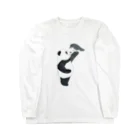 すなぱんだの子ぱんだカラス Long Sleeve T-Shirt