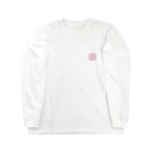 シロクマ屋のバード(ベビーピンク) Long Sleeve T-Shirt