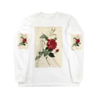 J. Jeffery Print Galleryのルドゥーテ「バラ図譜」 Long Sleeve T-Shirt