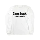Graphic28のCapsLock ロングスリーブTシャツ